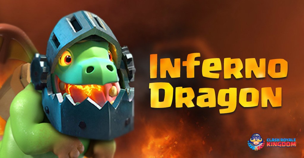 Clash Royale Inferno Dragon Wallpaper Teahub Io