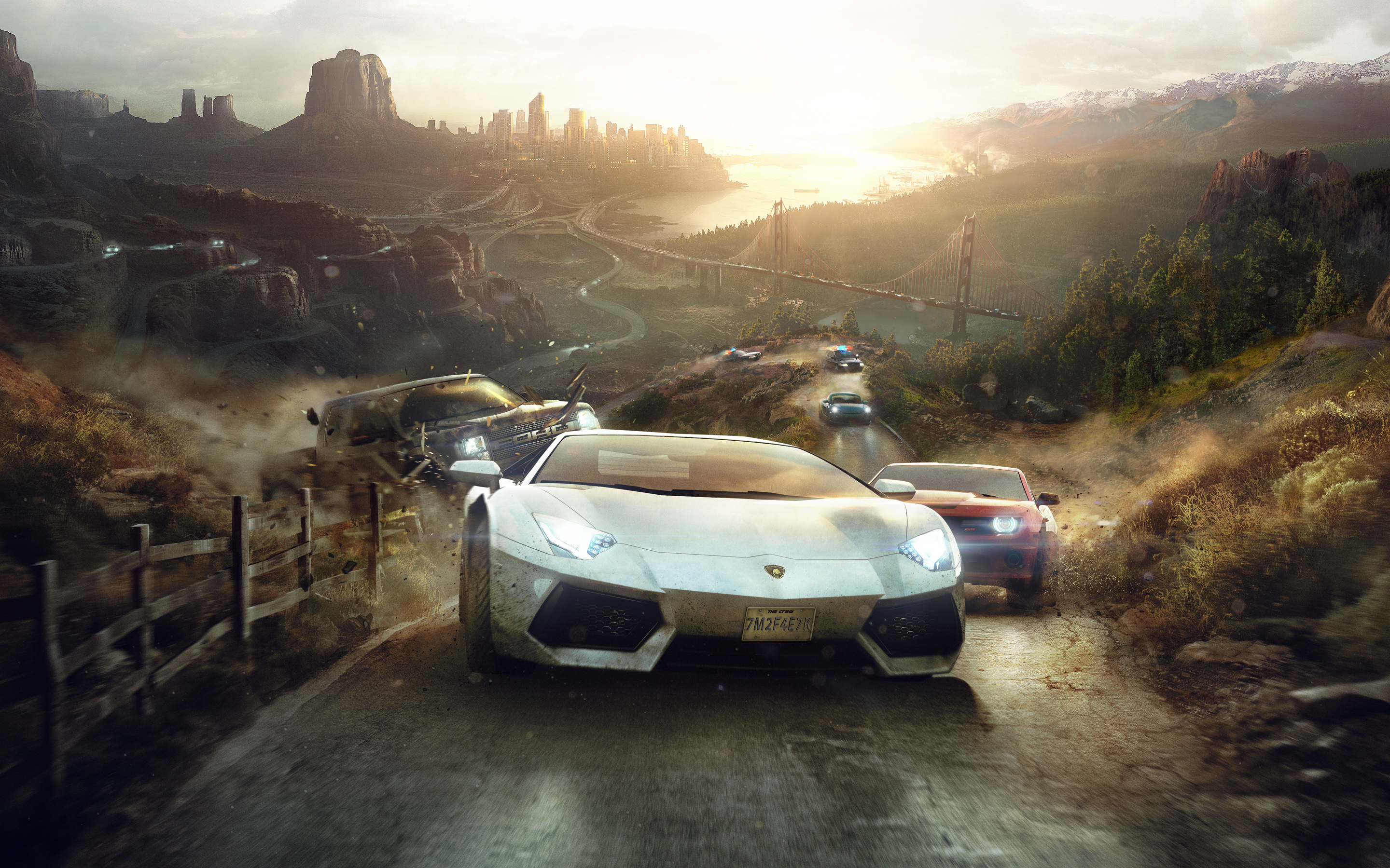 The Crew 2014 Game Wallpapers HD Wallpapers 2880x1800