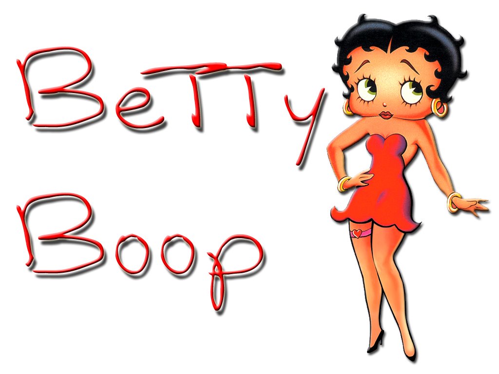 Glitter Betty Boop Wallpaper HD Background