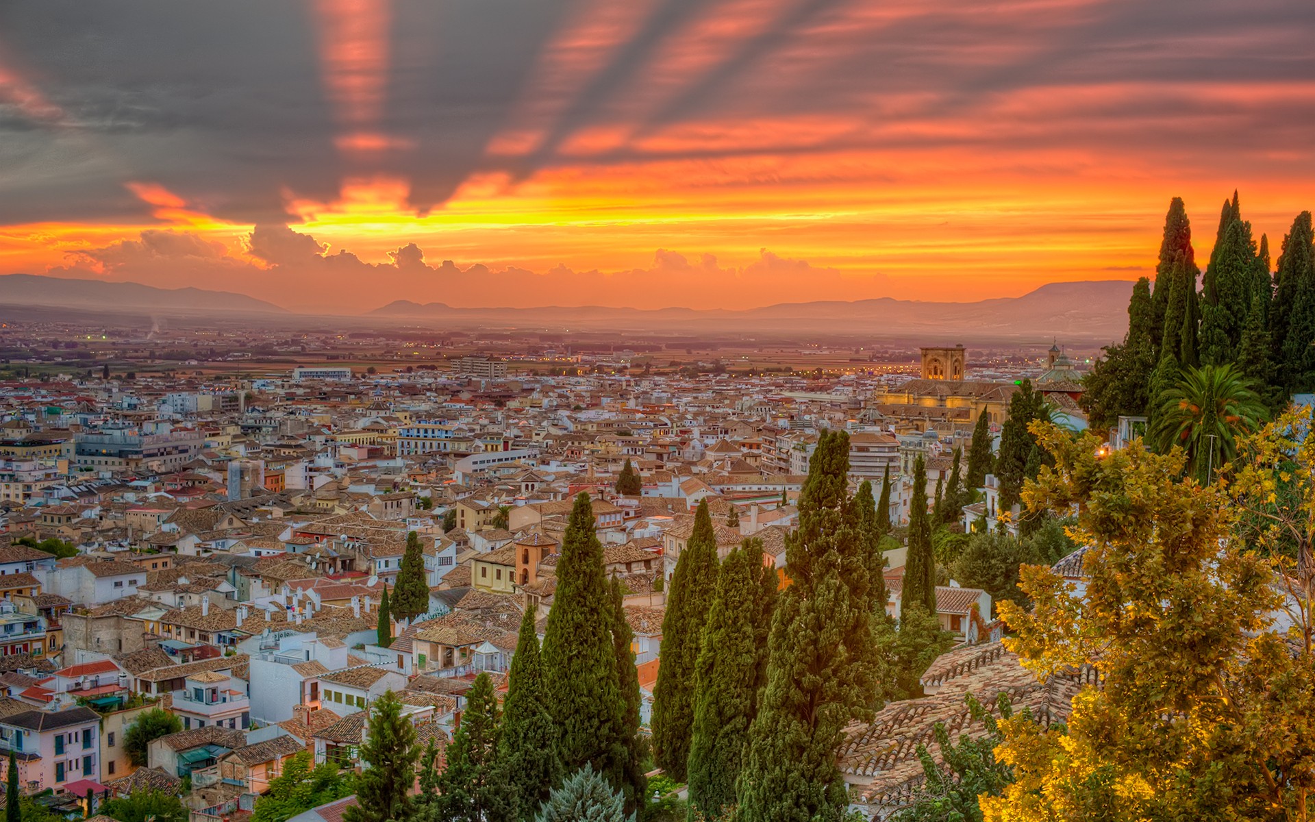 Cityscapes Spain Wallpaper Image