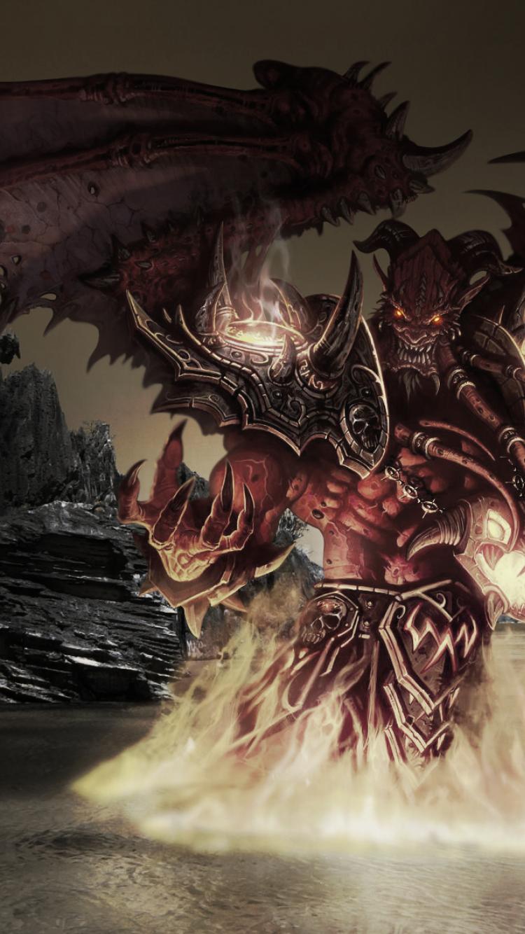 Legion World Of Warcraft Burning Demon Kil Jaeden Mobile Resolutions