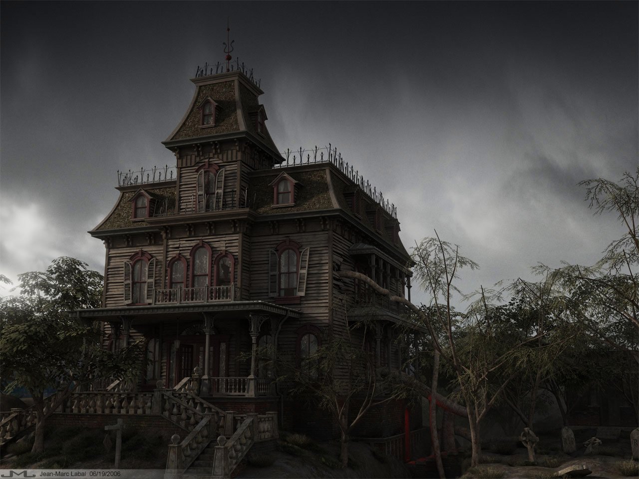 Creepy House Wallpaper Pictures Photos And Background