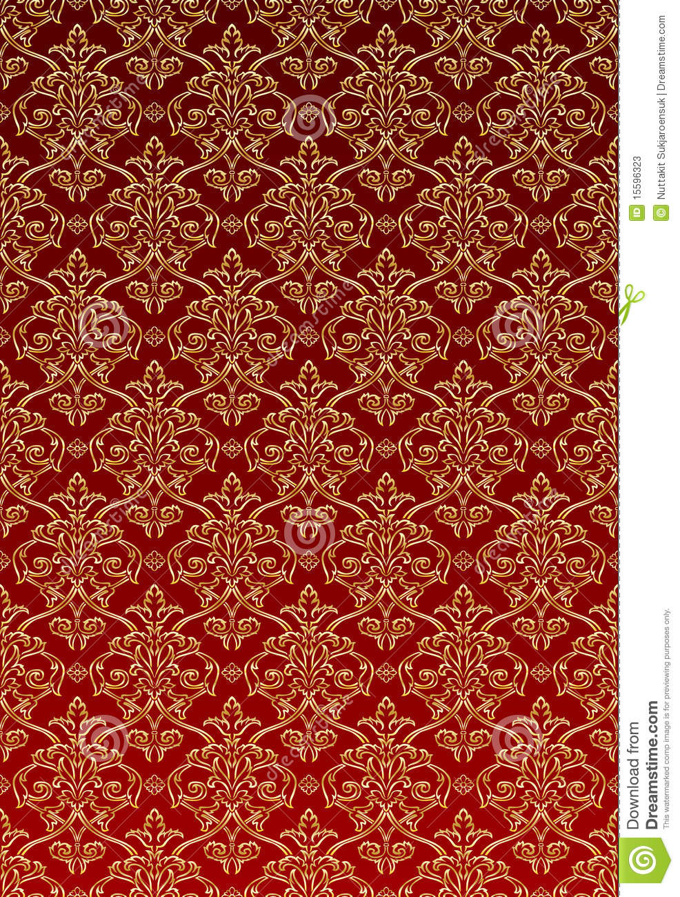 Free Download Red And Gold Damask Wallpaper Gold Damask