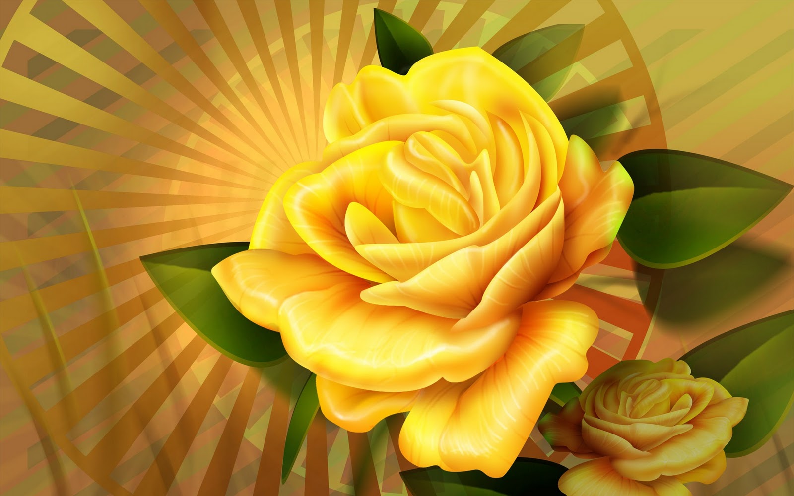 Top Desktop Roses Wallpaper HD Rose 3d Yellow Jpg