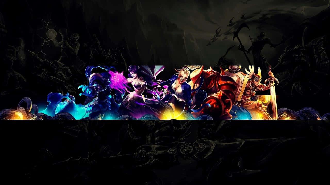 League Of Legends Banner Background Wallpaper