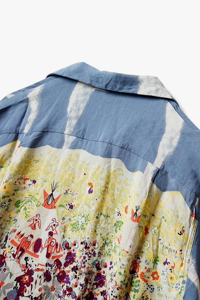 Kapital S Navajoland Hawaiian Shirt Honors Native Peoples And