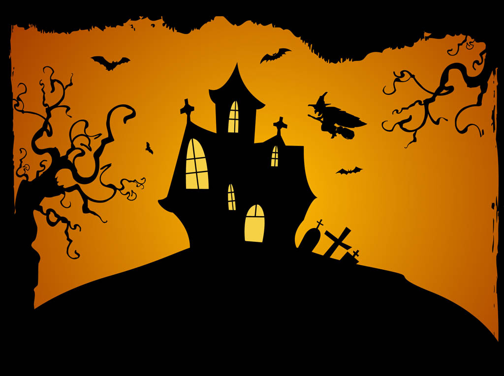 Halloween Background Vector Art Graphics