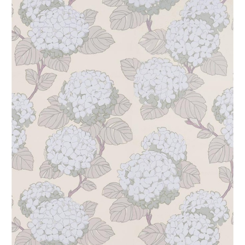 Home Coral Hydrangea Wallpaper Blue Teal Lilac by GranDeco 800x800