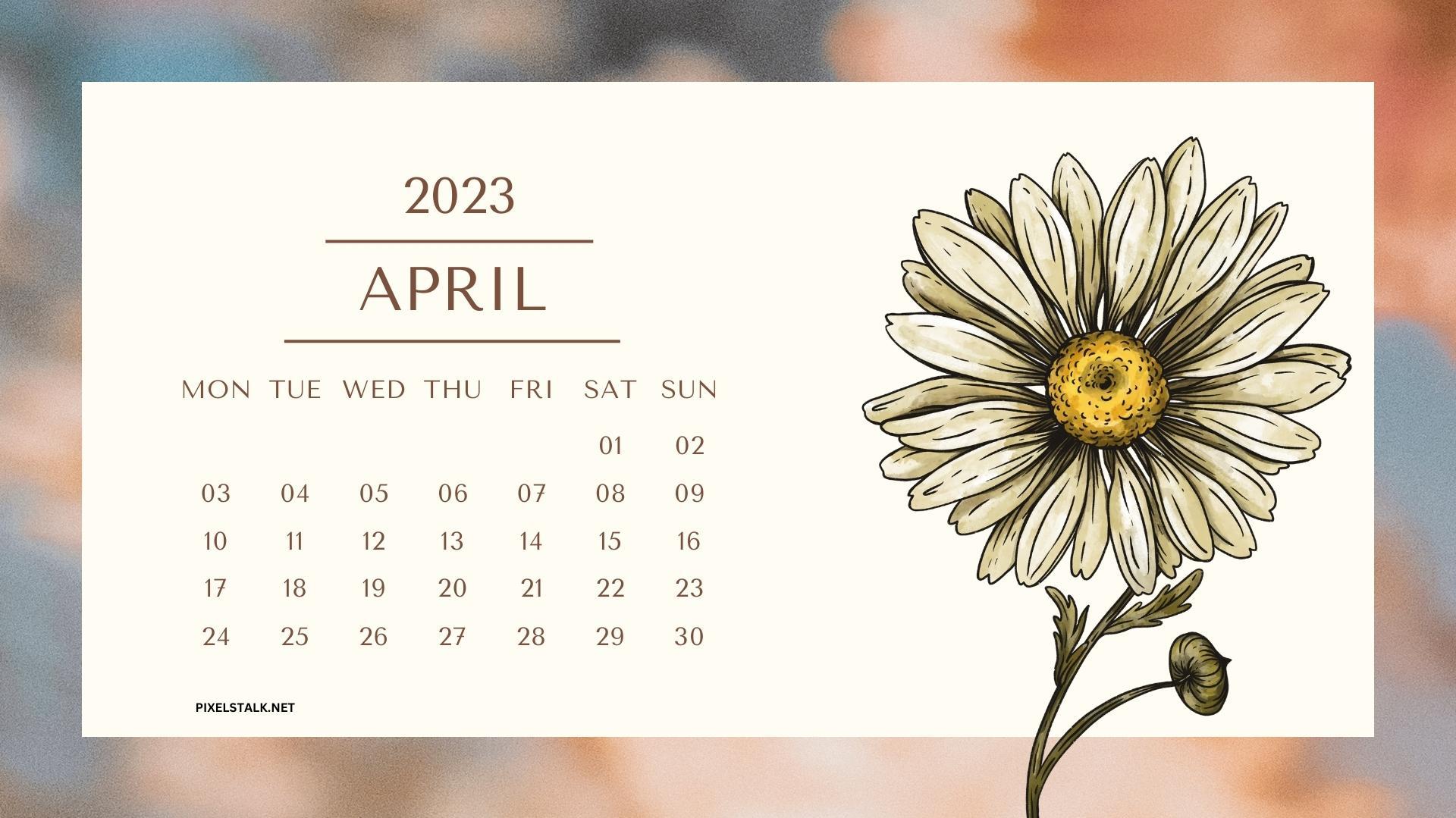 100 April 2023 Calendar Wallpapers  Wallpaperscom