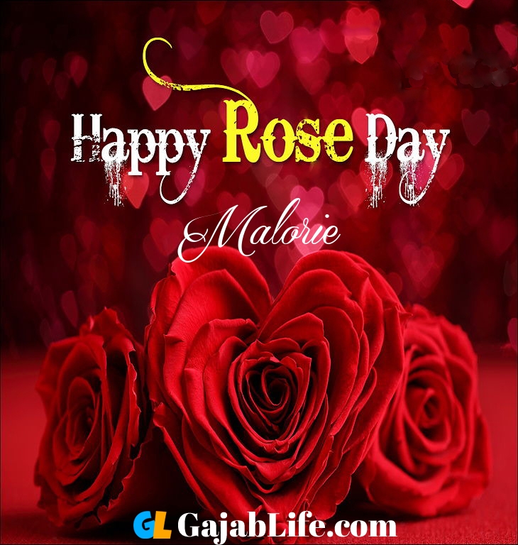 Malorie Happy Rose Day Best Wishes Image Picture And