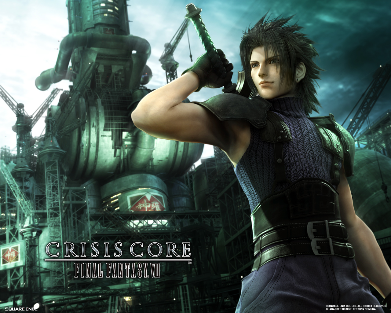 Final Fantasy Vii Crisis Core Ff7cc Wallpaper