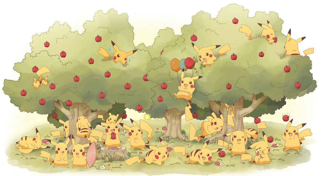 Pok Mon Image Pikachu S Forest HD Wallpaper And Background Photos