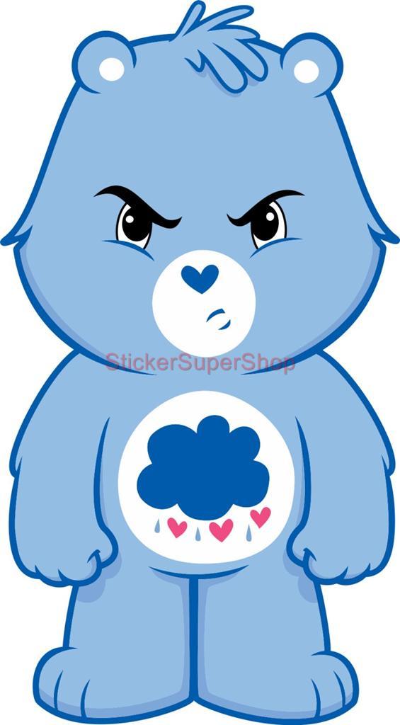 Details About Grumpy Bear Care Bears Decal Removable Wall Sticker Home