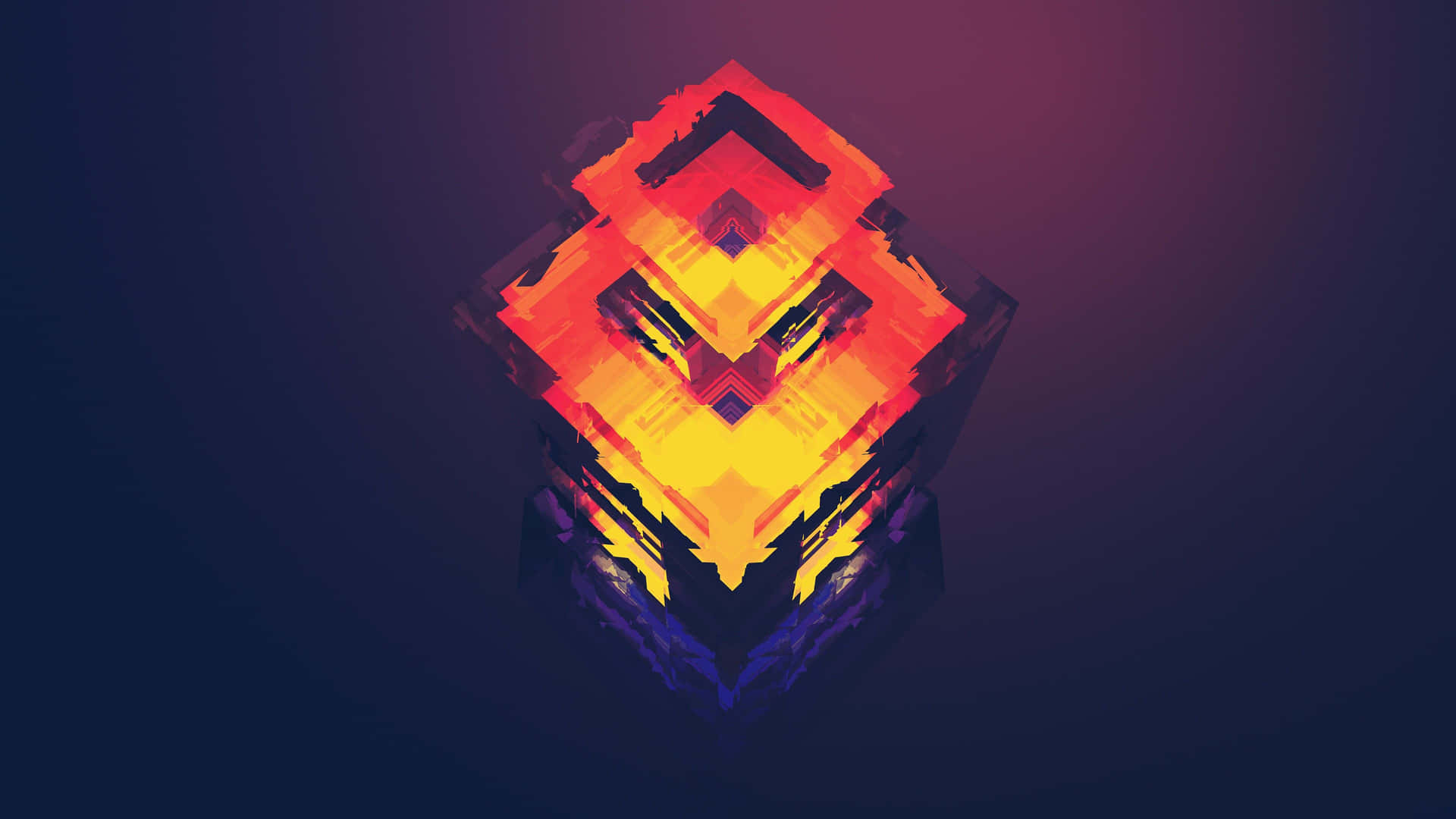 Red And Orange Background Wallpaper