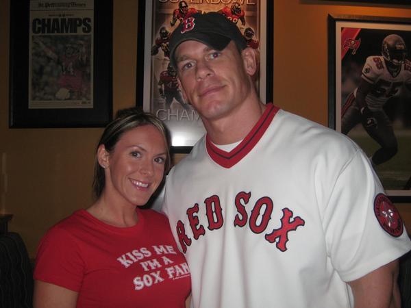 Wallpaper John Cena With Wife And