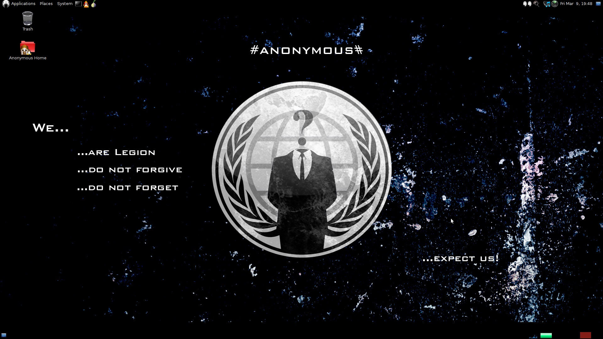 Anonymous Os Live Cd Desktop Ubuntu Portal