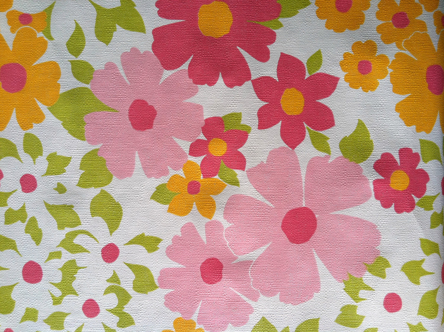 Items Similar To Vintage 1960s Wallpaper Sweetie Made In France