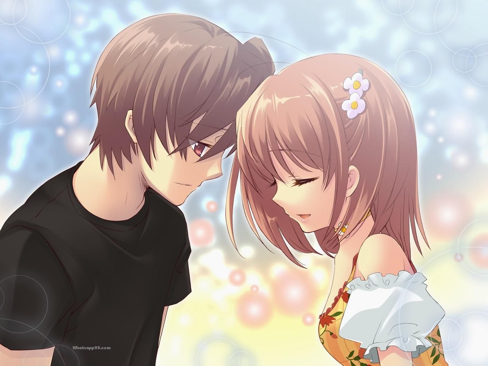 Long Distance Anime Couples Wallpaper On
