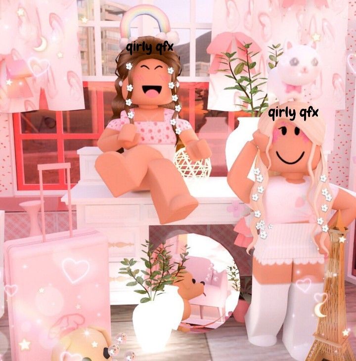 Cute Aesthetic Bestie Gfx, Cute Tumblr Wallpaper, Roblox