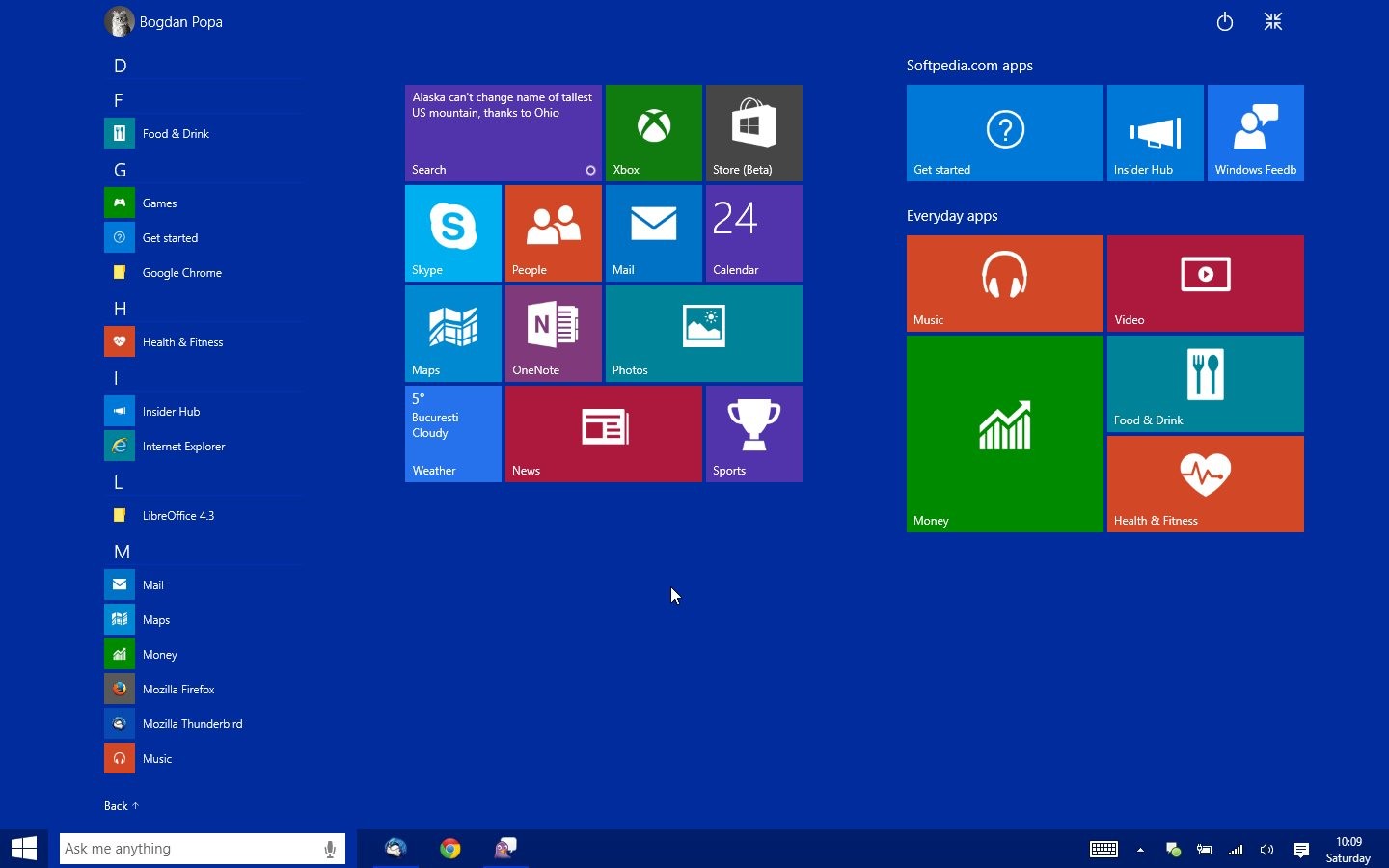This Is the New Windows 10 Start Menu Start Screen 471079 10jpg 1440x900