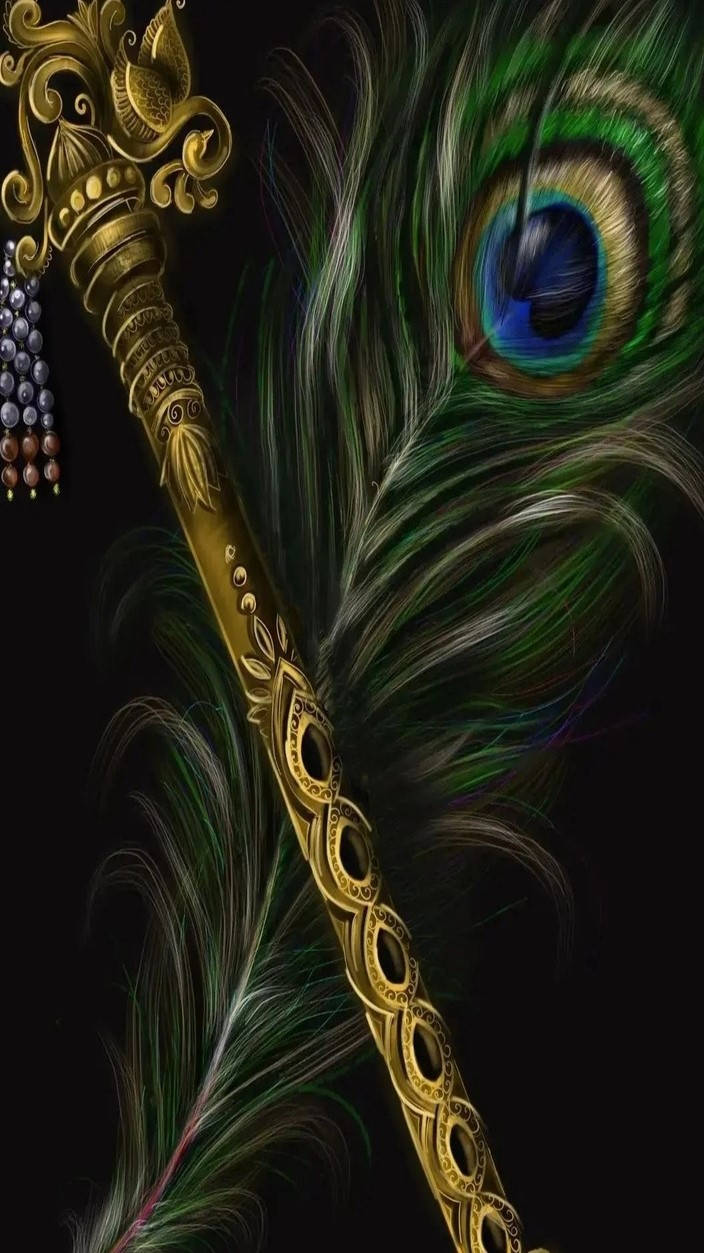 Krishna iPhone Wallpaper