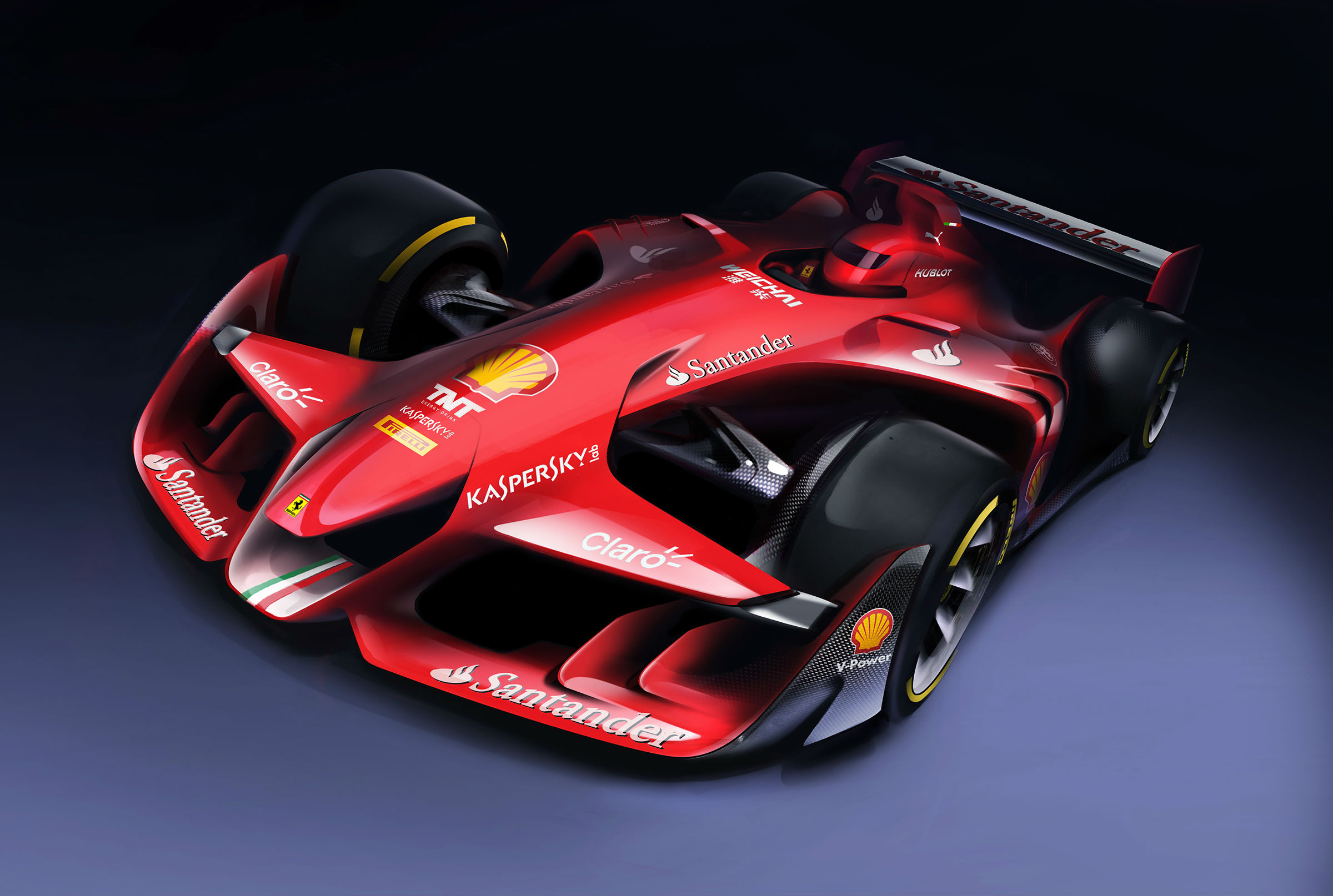 Ferrari F1 Concept HD Wallpaper