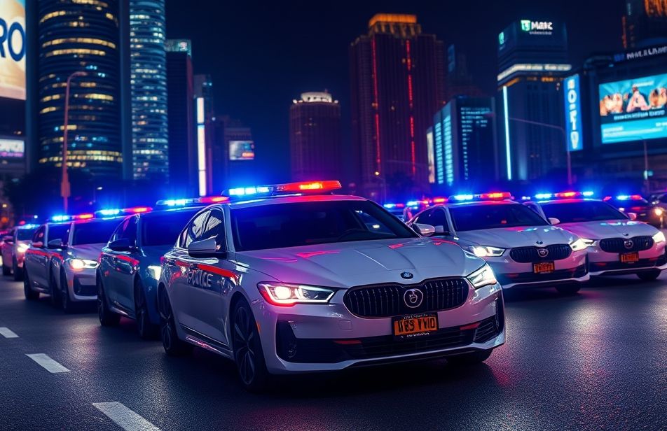 Cool Police Cars Wallpaper