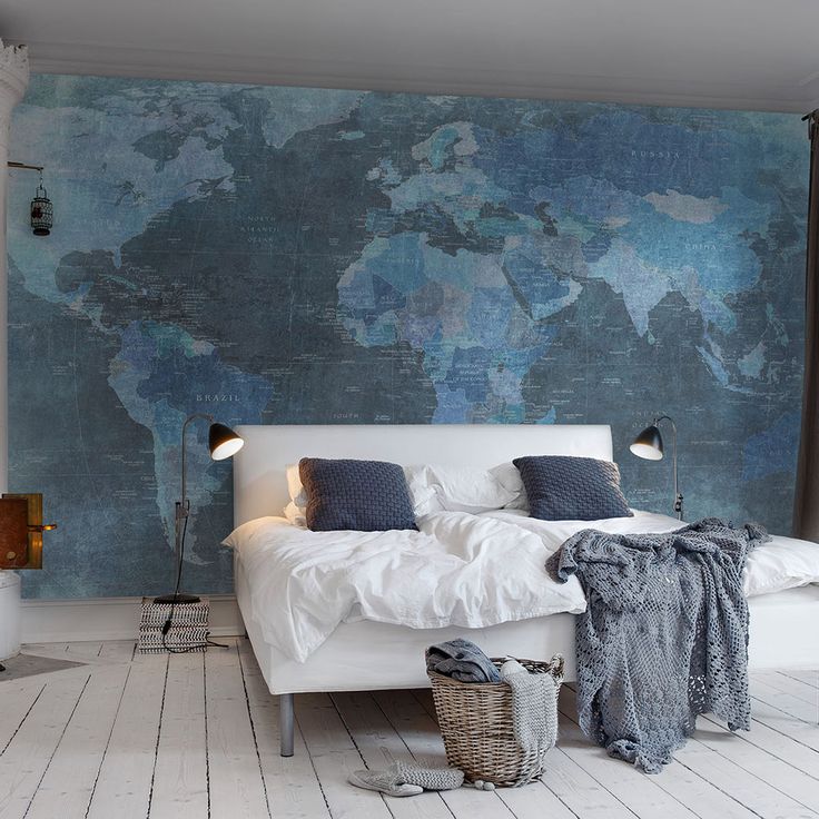 World Map Wallpaper Rebel Walls Things For Home