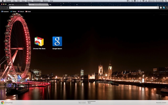 Chrome Web Store Midnight In London Timeline Photos Wallpaper