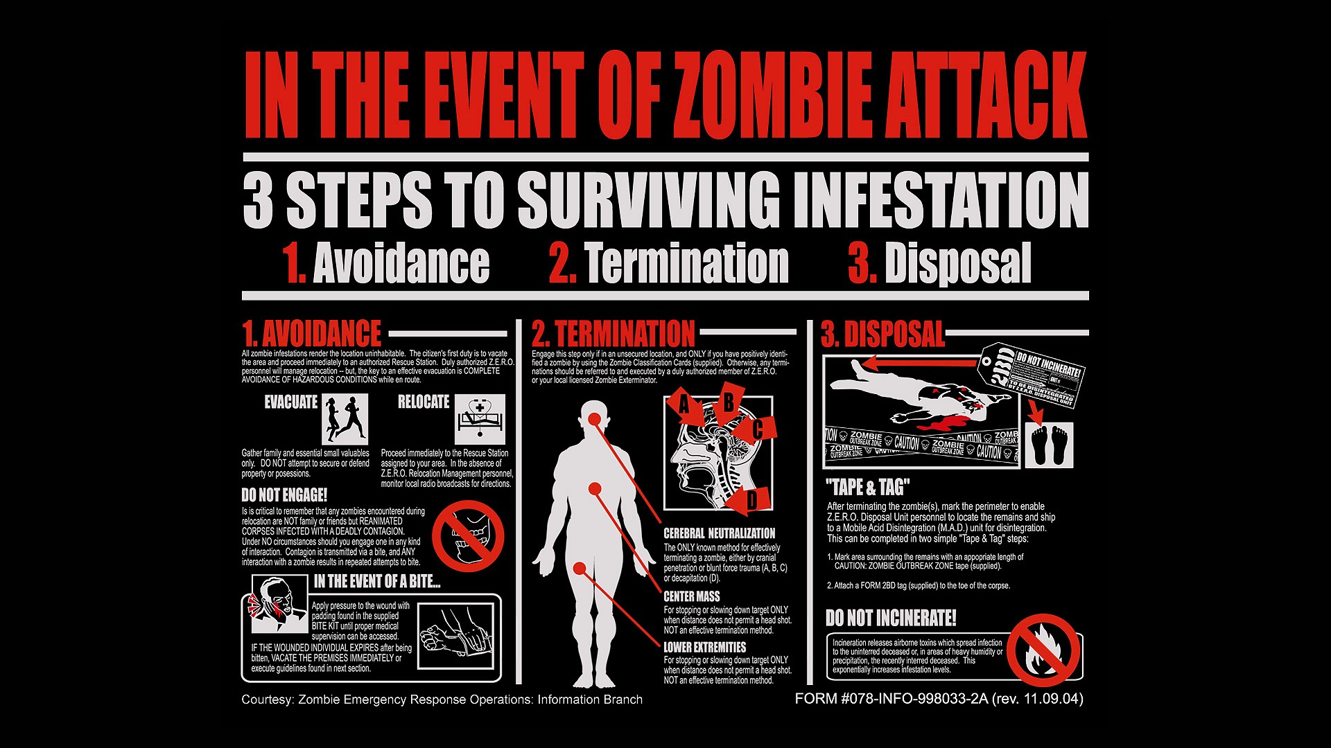 Survive A Zombie Apocalypse Wallpaper