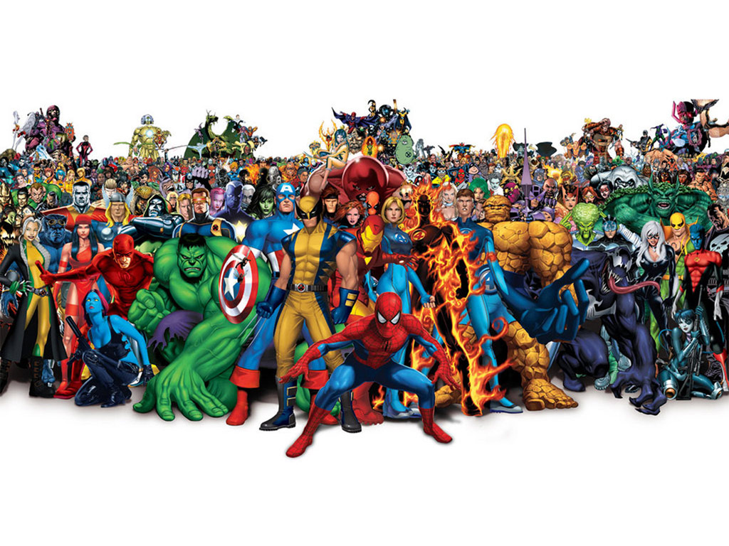 Desktop Wallpaper Of Super Heroes Puter