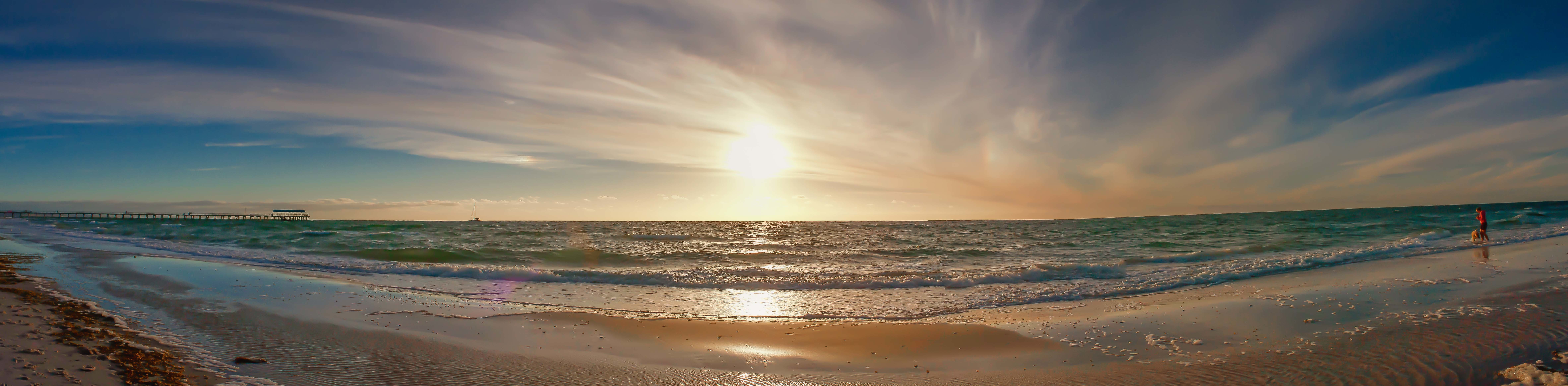 Best Photo Of Panorama Wallpaper Beach Waves Imagebank Biz