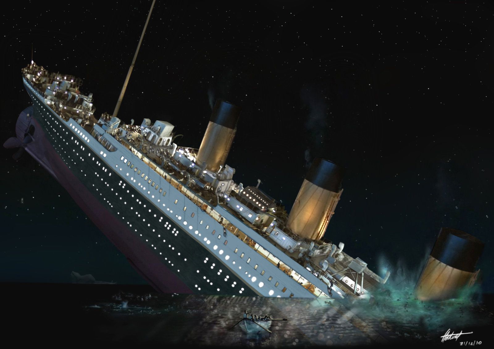 titanic sinking simulation vbox7