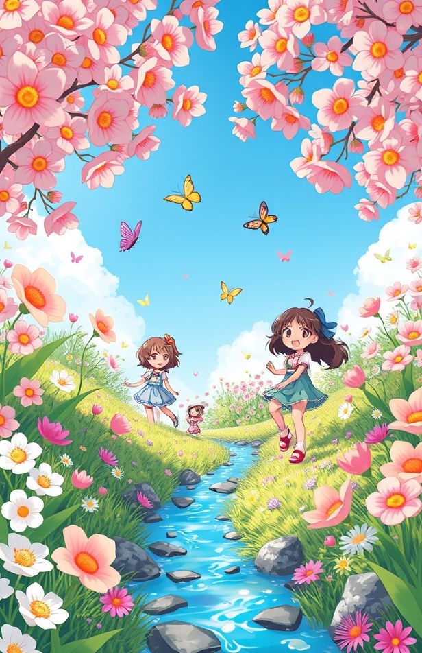 Gacha Life Spring Wallpaper
