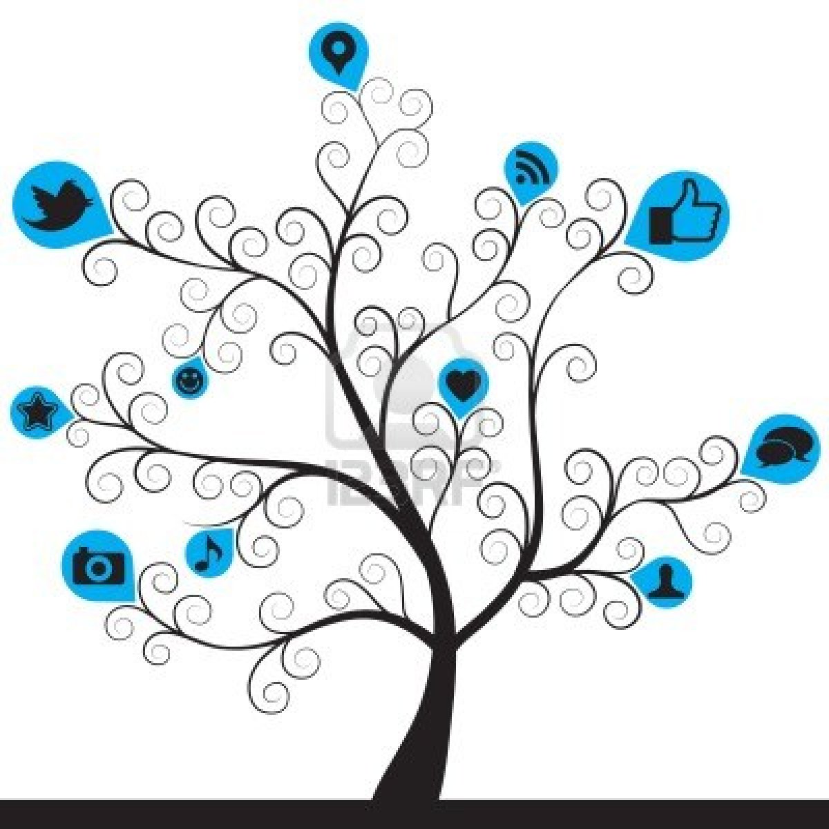 Social Media Tree HD For Wallpaper S