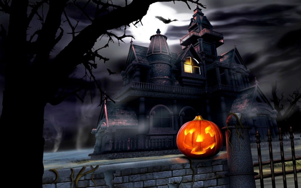 Free Animated Halloween Wallpaper 1024x640