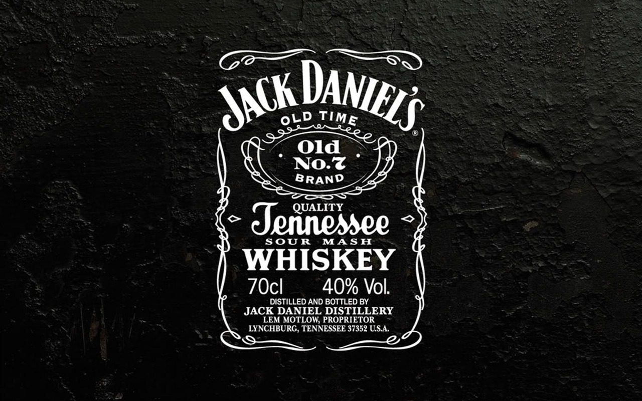 Jack Daniels Brand Advertising Wallpaper