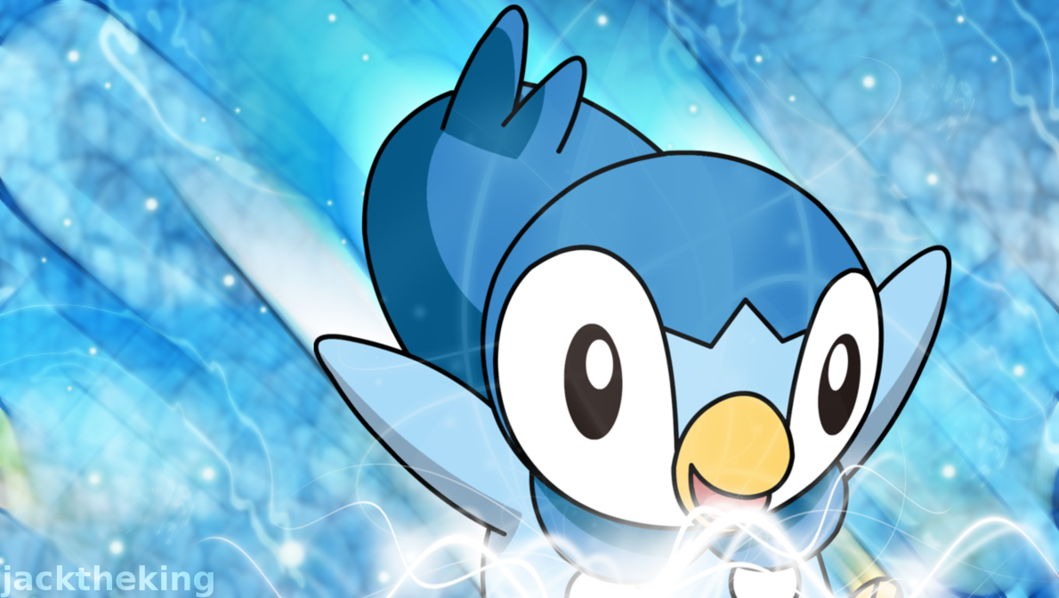 Wallpaper Piplup Falling Down By Wasefd2