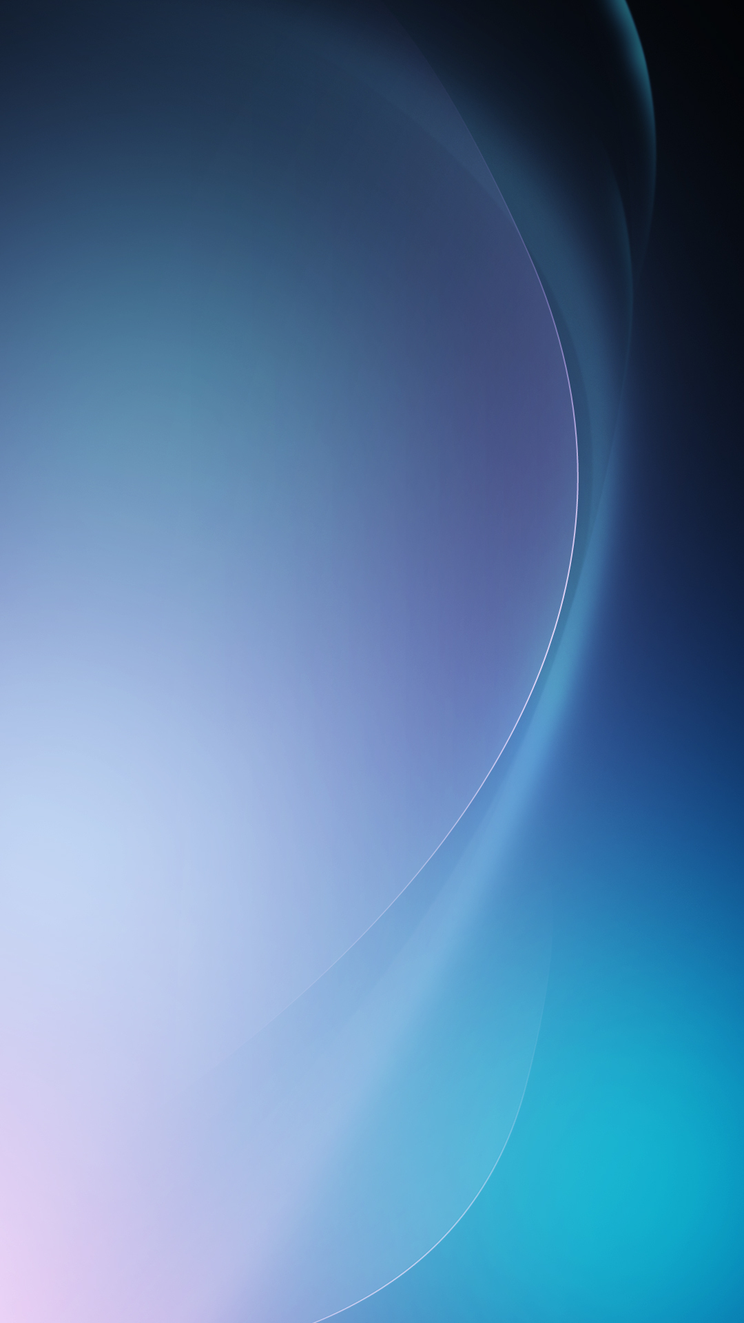 Abstract Blue Wave Android Wallpaper