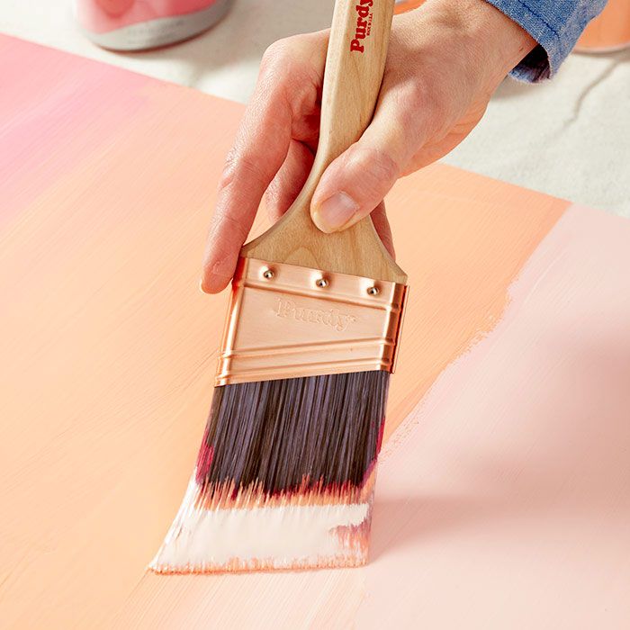Blend colors with a paintbrush