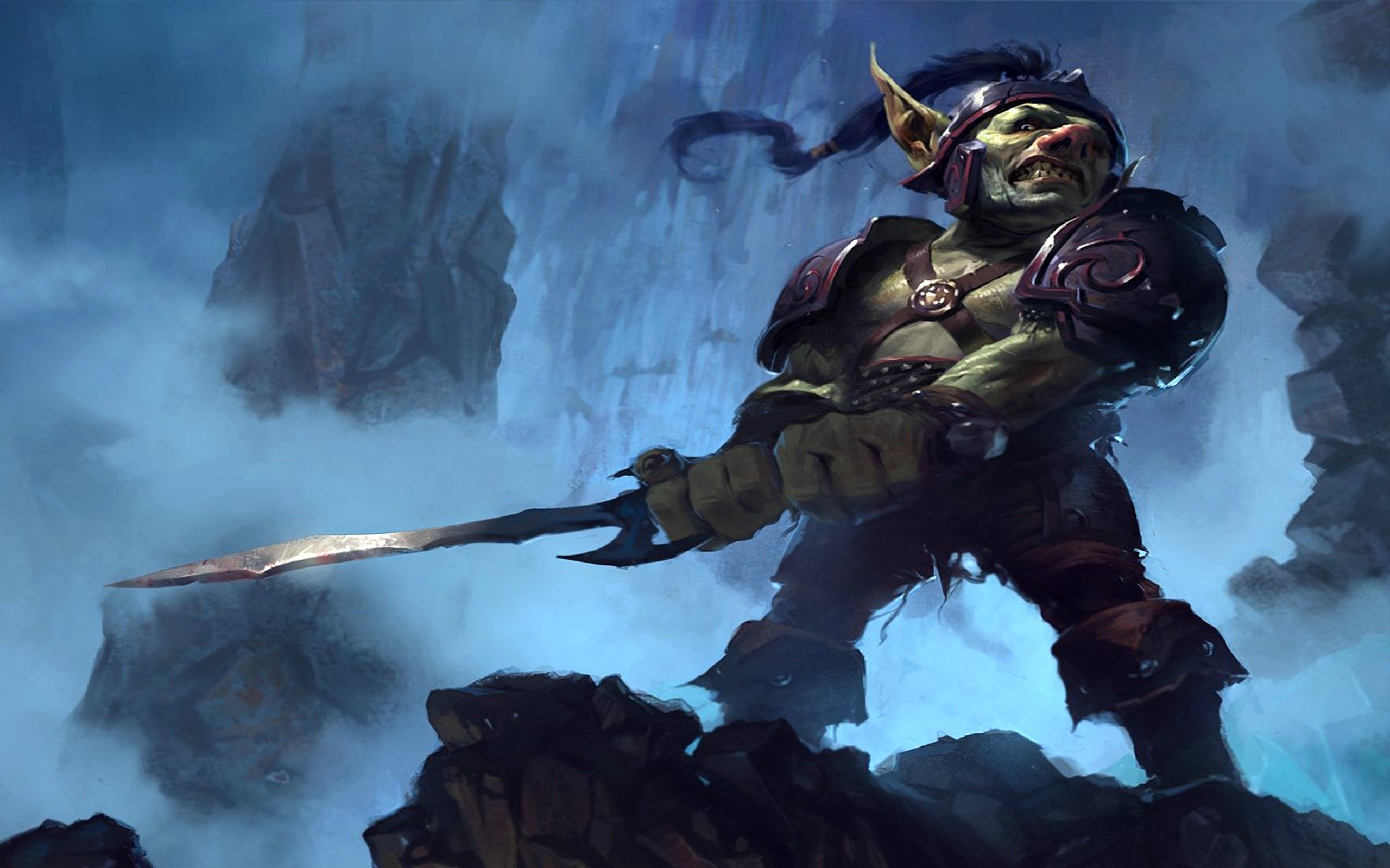 World Of Warcraft Fantasy Art Goblins Warriors HD Wallpaper