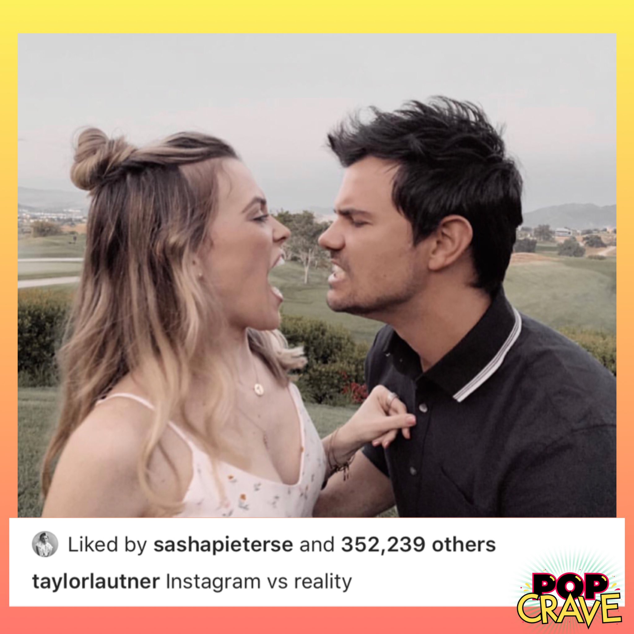 Pop Crave Taylor Lautner Shares Adorable Photos With