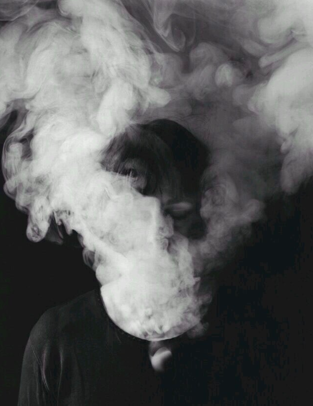 Black And White Smoke Wallpaper