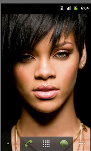 Bigger Rihanna Live Wallpaper For Android Screenshot