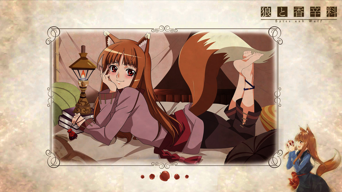 Spice And Wolf Holo Horo Wallpaper Pack By Fadedblackangel On