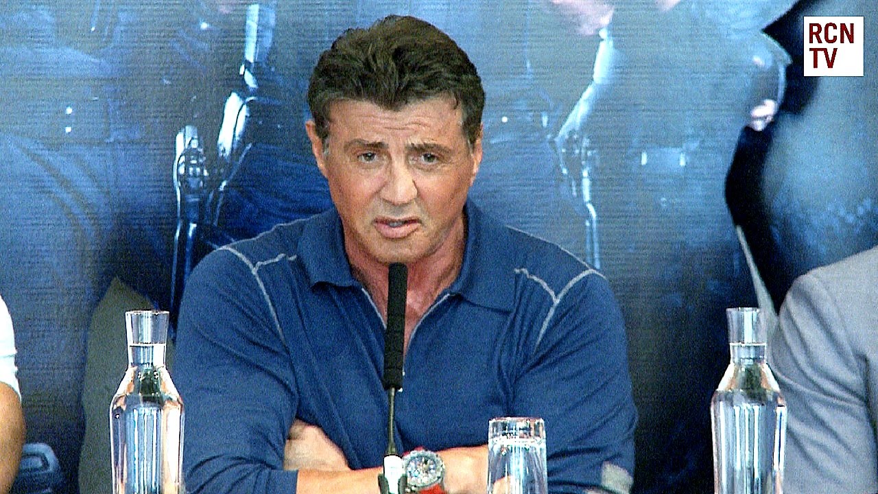 The Expendables Premiere Inters Sylvester Stallone