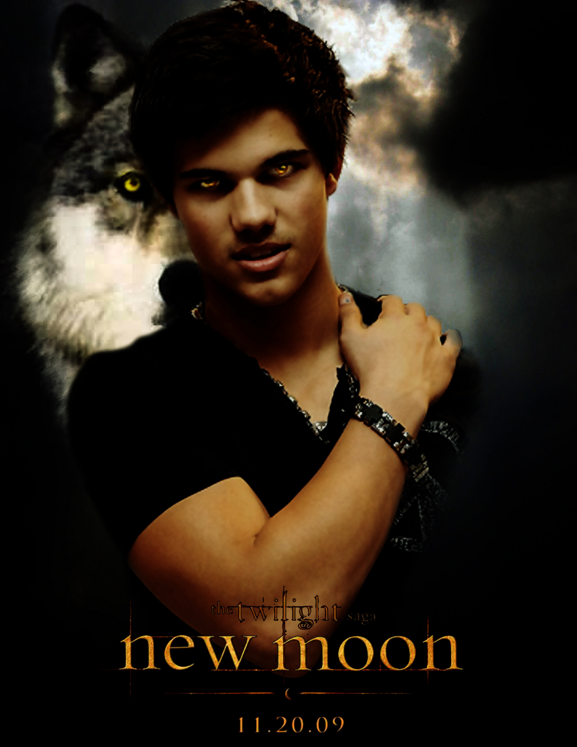 Jacob New Moon Poster Twilight Series Fan Art