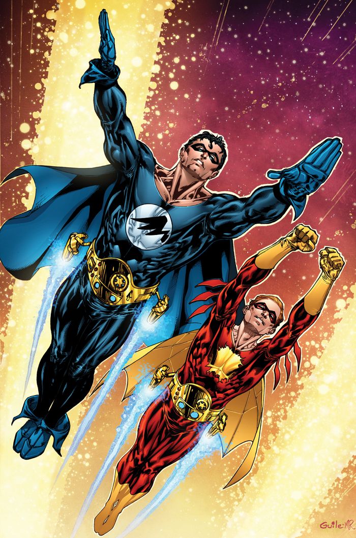 Nightwing And Flamebird Color By Mark H Roberts Lines Guile