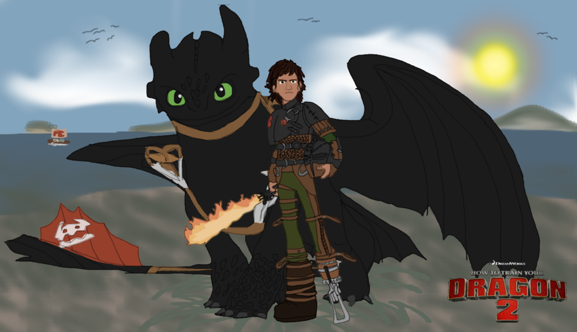 Hiccup And Toothless Httyd By Golloperaa