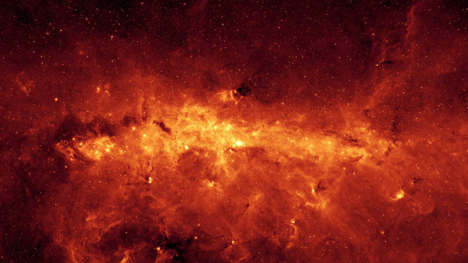 Milky Way Clouds Space Galaxy Wallpaper